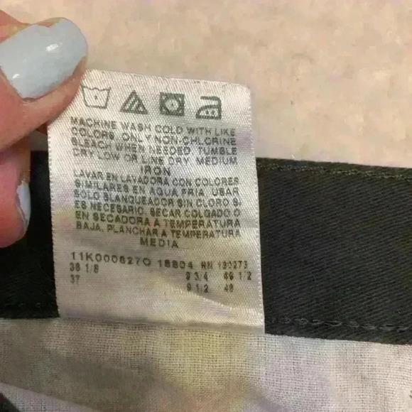 Wrangler black relaxed fit mens shorts sz 36 western blue collar casual work - Picture 10 of 10